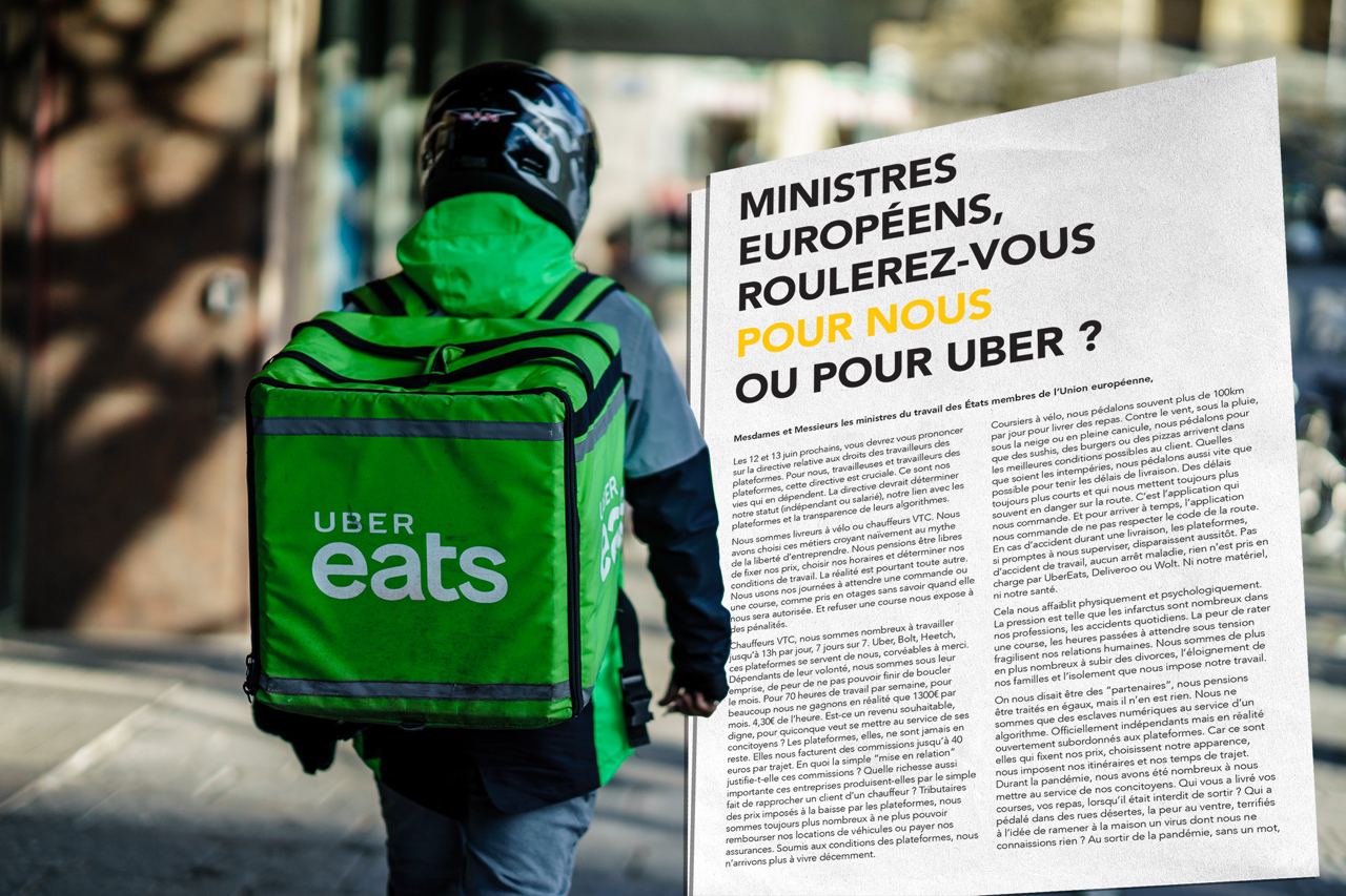 Ministres européens, roulerez-vous pour nous ou pour Uber ?