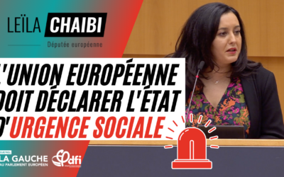 Vidéo | Je vous propose de déclarer l’état d’urgence sociale en Europe !