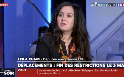 Vidéo | Leïla Chaibi invitée de LCI pour réagir aux annonces de Castex