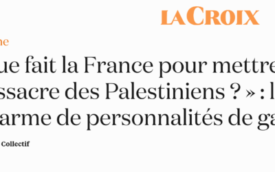 Face à la famine à Gaza, assez de mots, des actes !